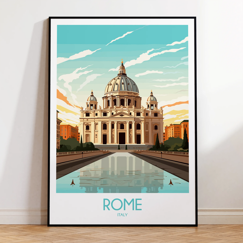 Rome Minimalist Wall Art