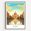 Rome Minimalist Wall Art