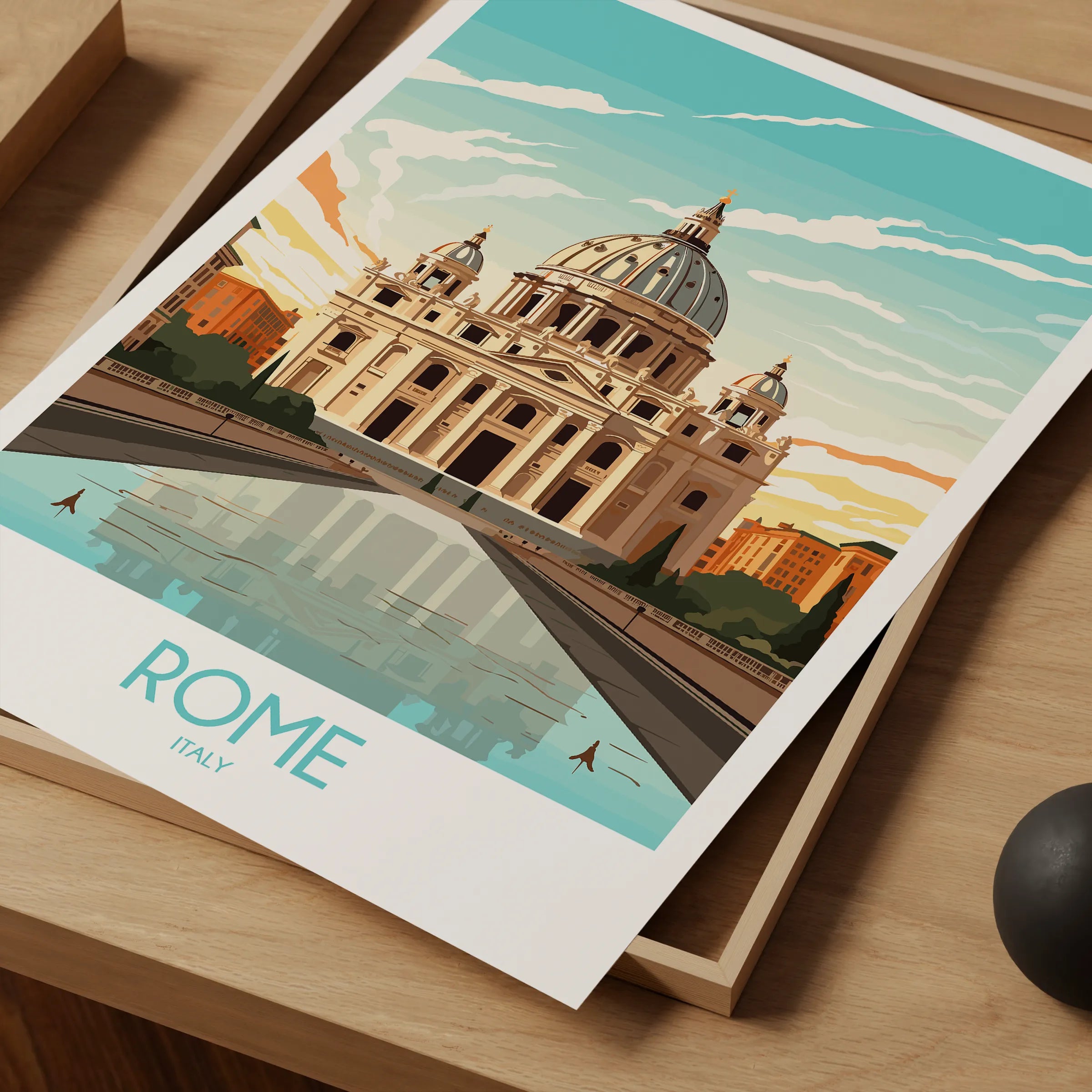 Rome Souvenir Poster Print