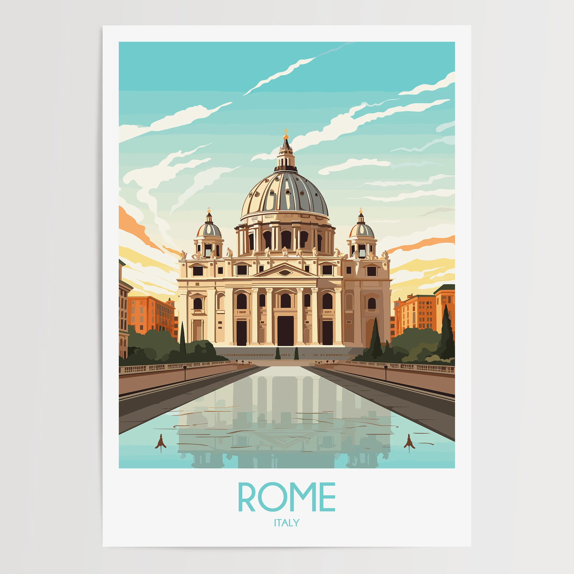 Rome Travel Memory Gift