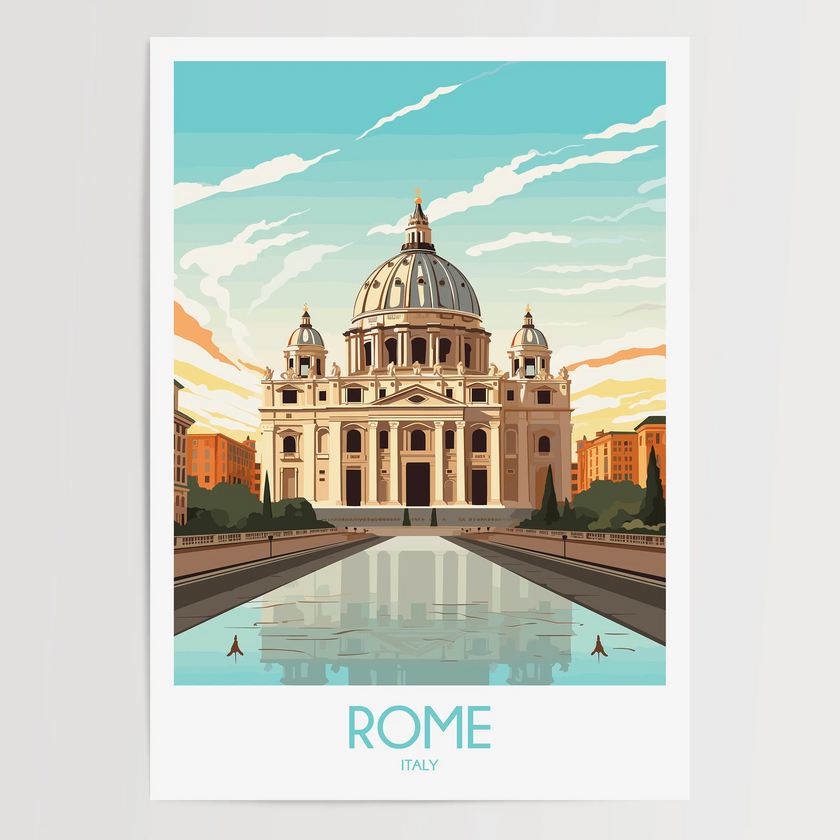 Rome Travel Memory Gift