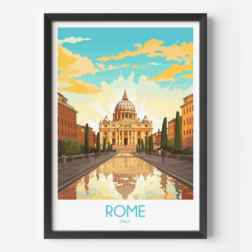 Rome Travel Memory Gift