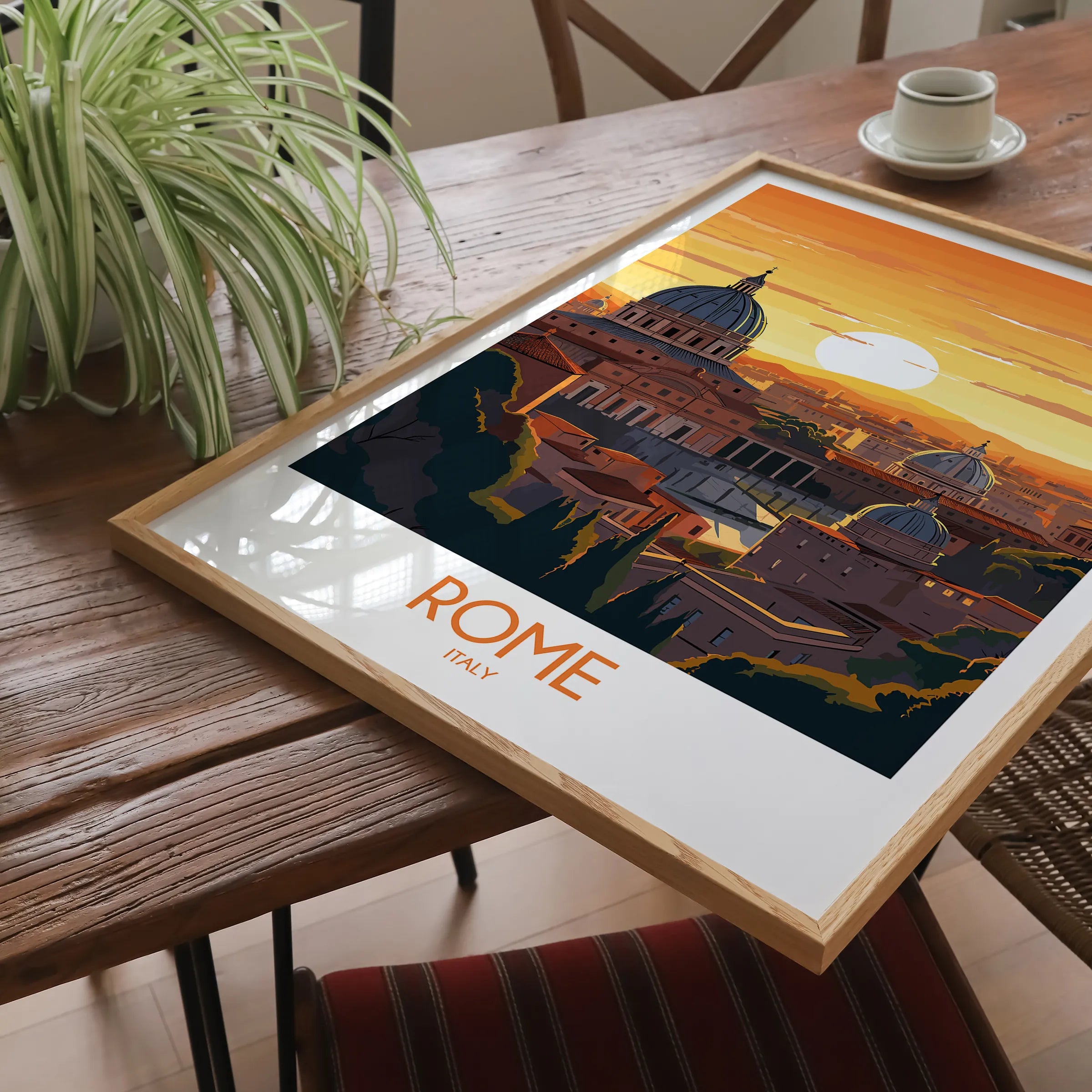 Rome Vintage Style Print