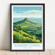 Roseberry Topping Destination Art Gift