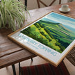 Roseberry Topping Scenic Landscape Art