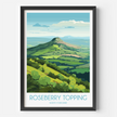Roseberry Topping Travel Memory Gift