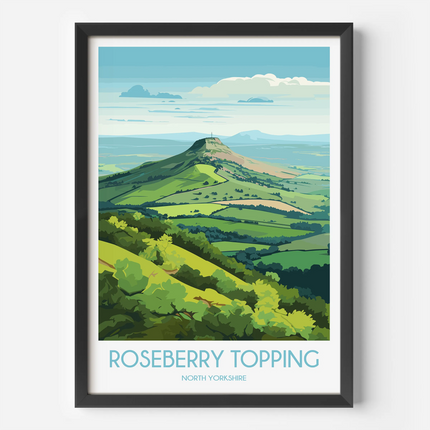 Roseberry Topping Travel Memory Gift