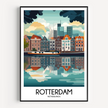 Rotterdam Destination Art Gift