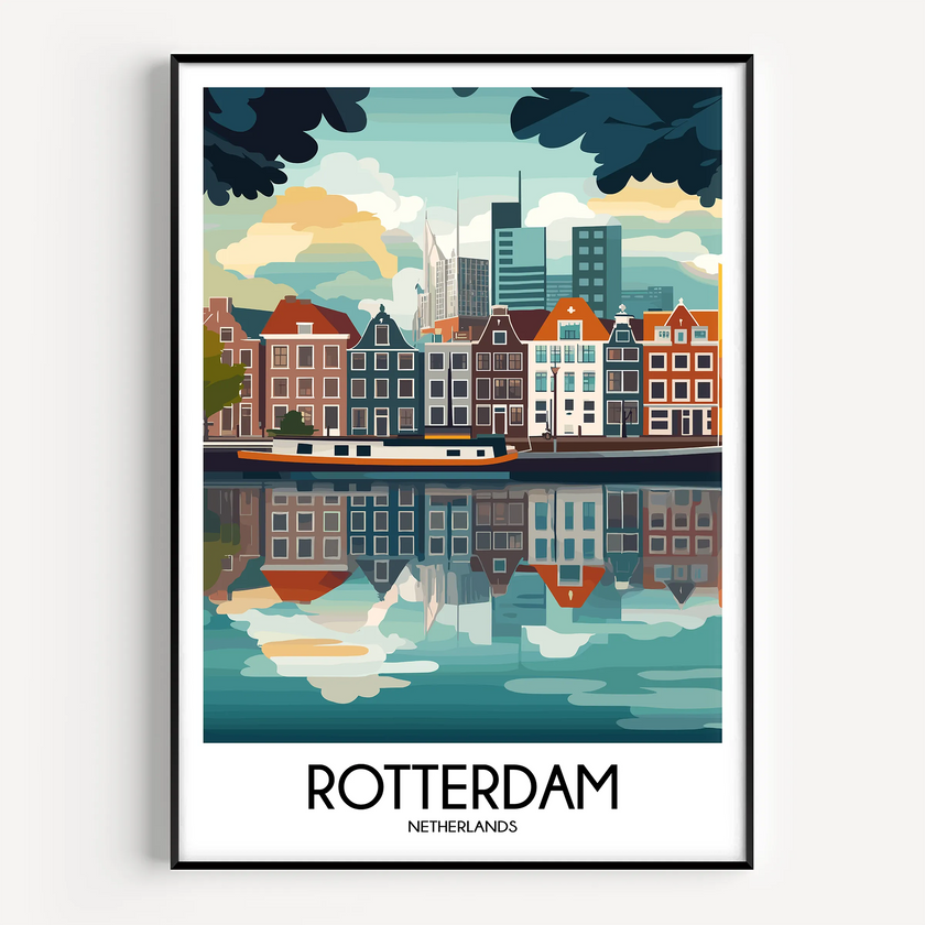 Rotterdam Destination Art Gift