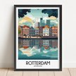 Rotterdam Minimalist Wall Art