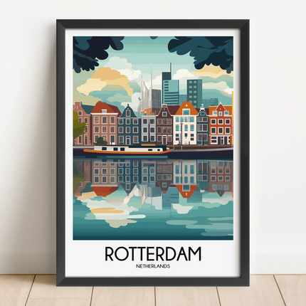 Rotterdam Minimalist Wall Art
