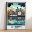 Rotterdam Scenic Landscape Art