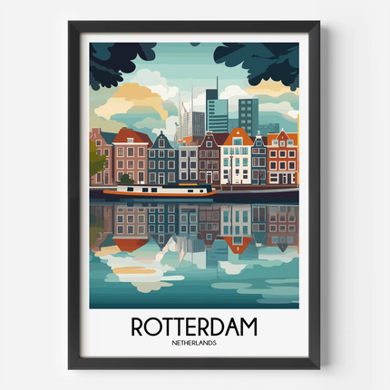 Rotterdam Travel Memory Gift