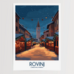 Rovinj Destination Art Gift