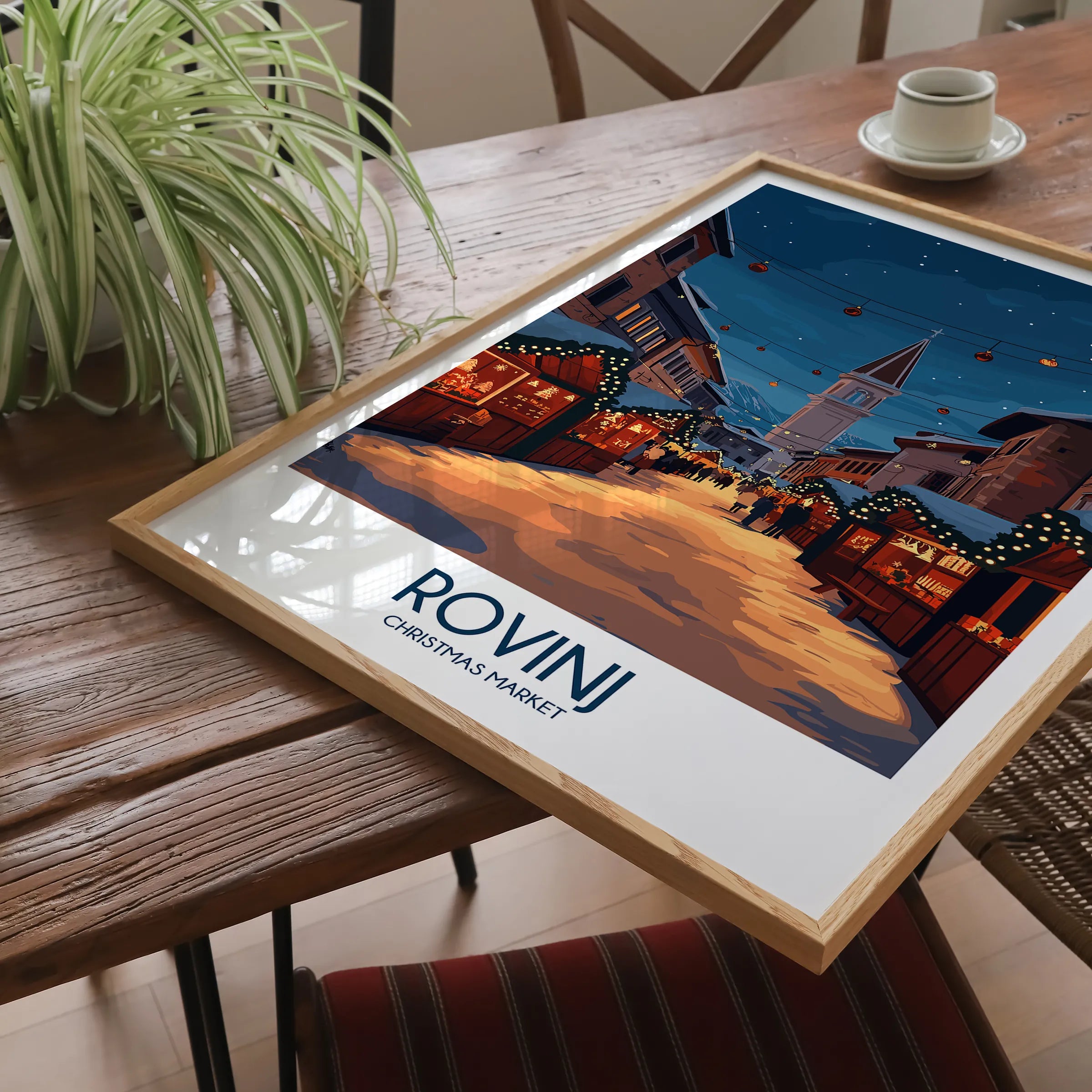 Rovinj Scenic Landscape Art
