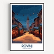 Rovinj Souvenir Poster Print