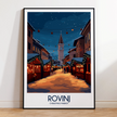 Rovinj Vintage Style Print