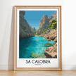 Sa Calobra Destination Art Gift
