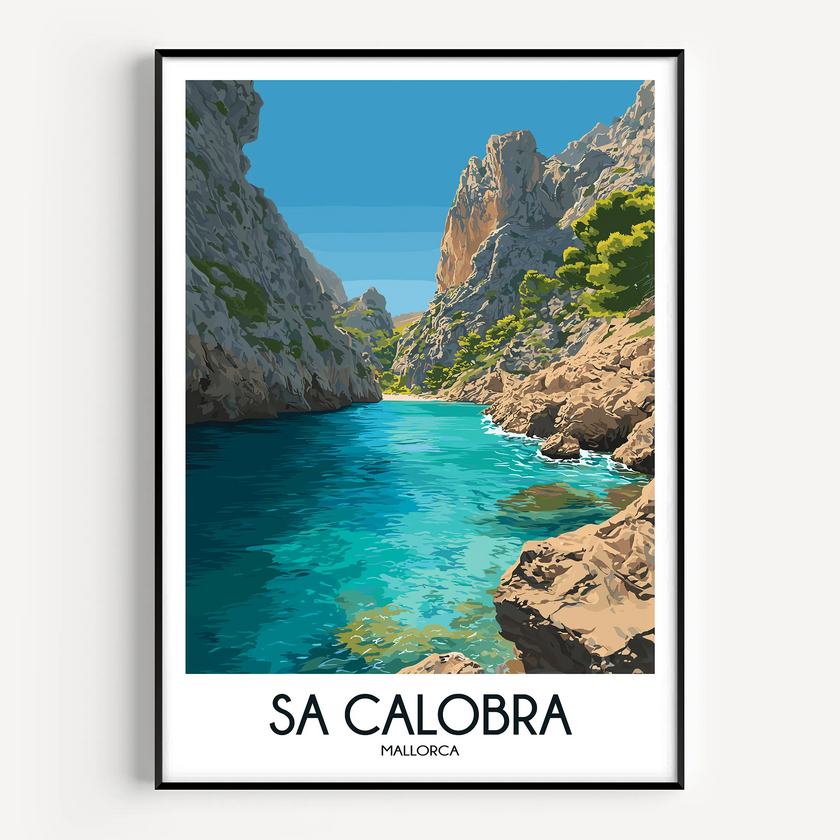 Sa Calobra Minimalist Wall Art
