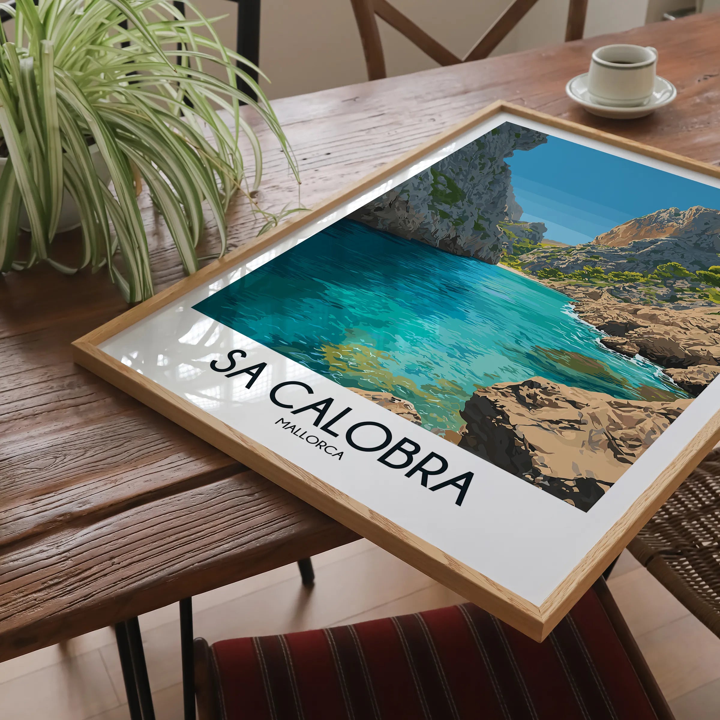 Sa Calobra Modern Travel Poster