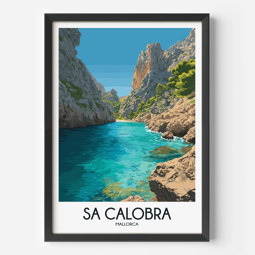 Sa Calobra Scenic Landscape Art