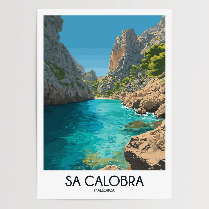 Sa Calobra Travel Memory Gift