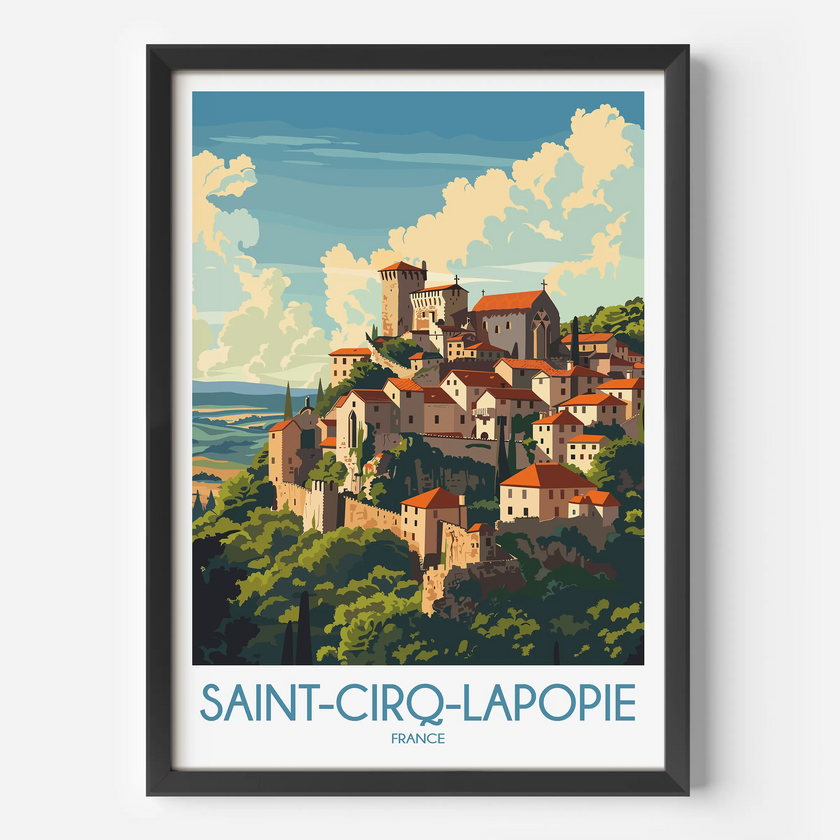 Saint-Cirq-Lapopie Home Office Decor