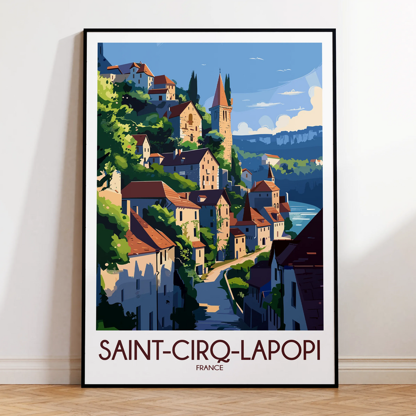 Saint-Cirq-Lapopie Home Office Decor