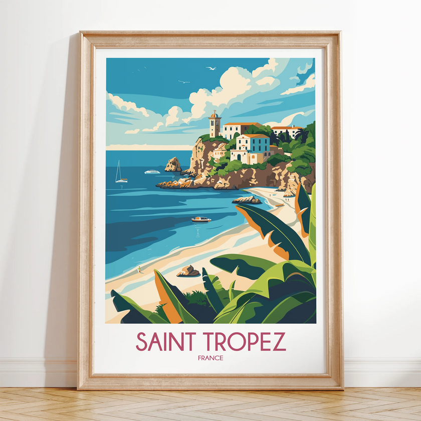 Saint Tropez Gallery Quality Print
