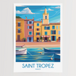 Saint Tropez Gallery Quality Print