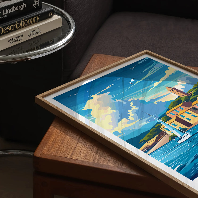 Saint Tropez Minimalist Wall Art