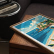 Saint Tropez Retro Travel Illustration