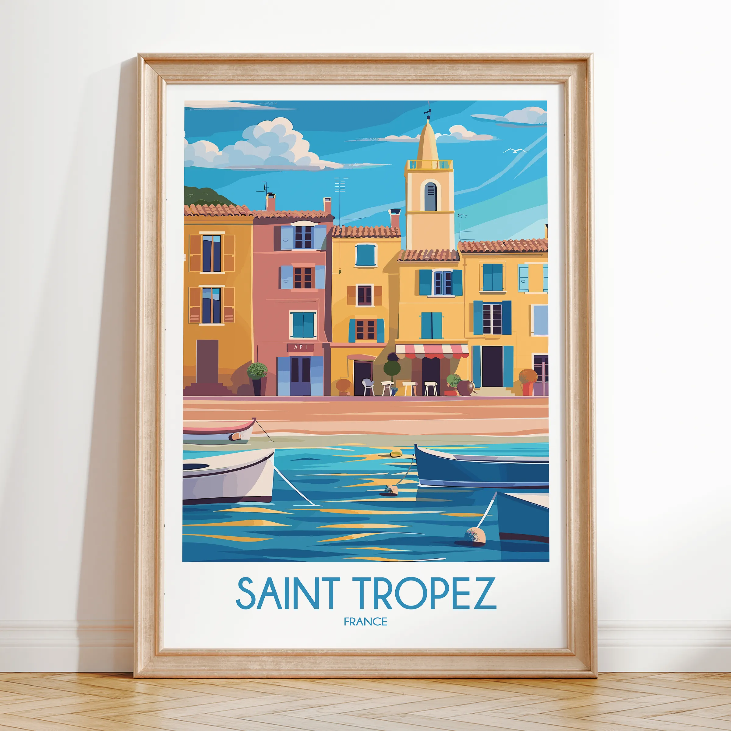 Saint Tropez Travel Memory Gift