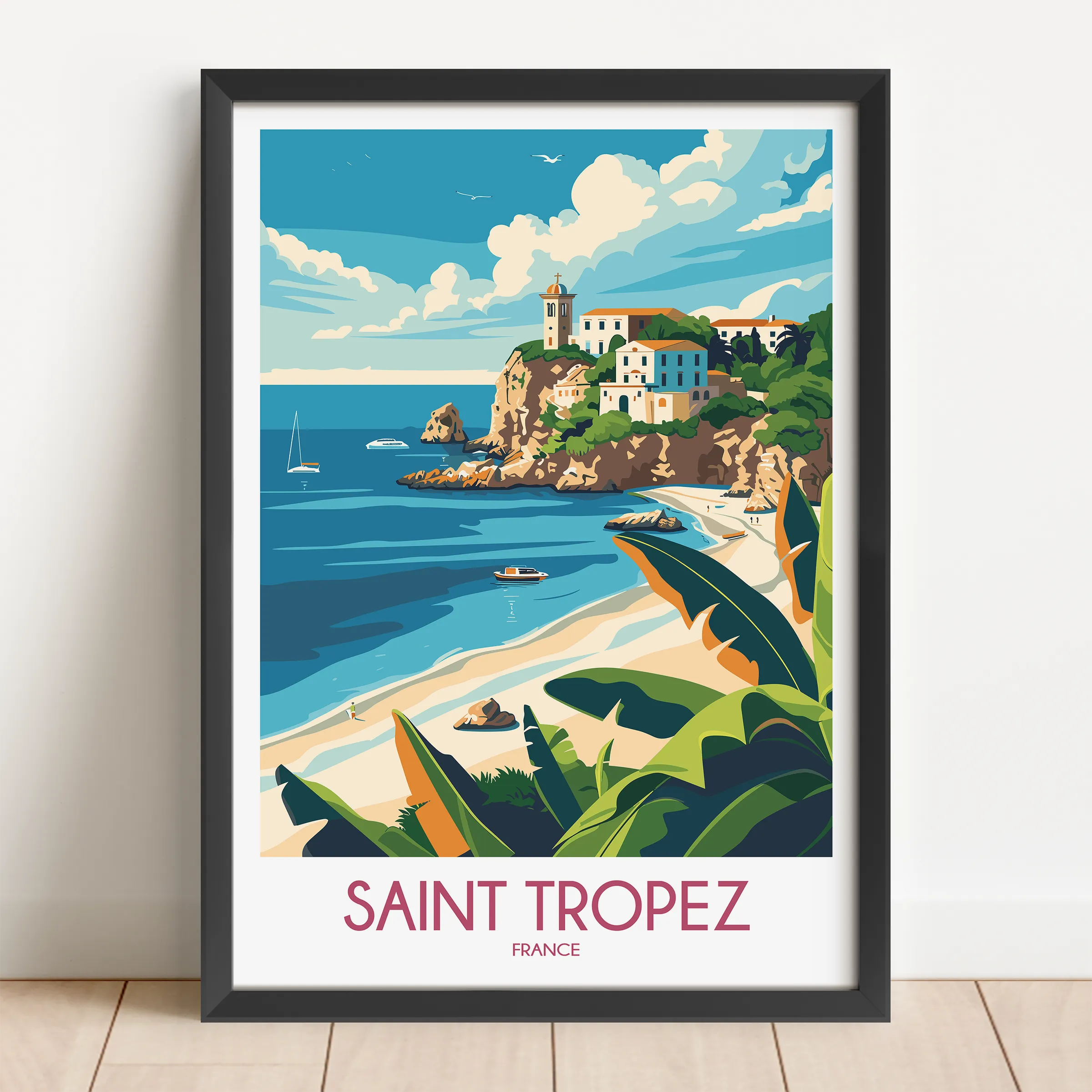 Saint Tropez Travel Memory Gift