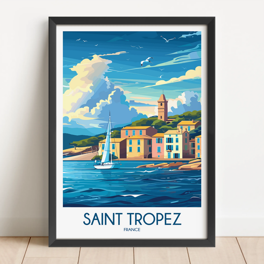 Saint Tropez Travel Memory Gift