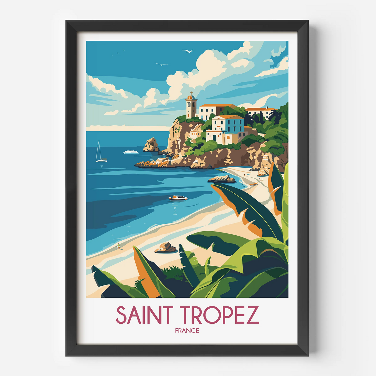 Saint Tropez Travel Memory Gift
