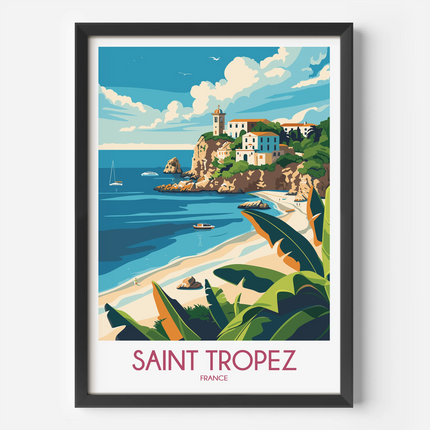 Saint Tropez Travel Memory Gift