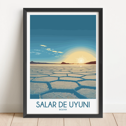 Salar De Uyuni Destination Art Gift