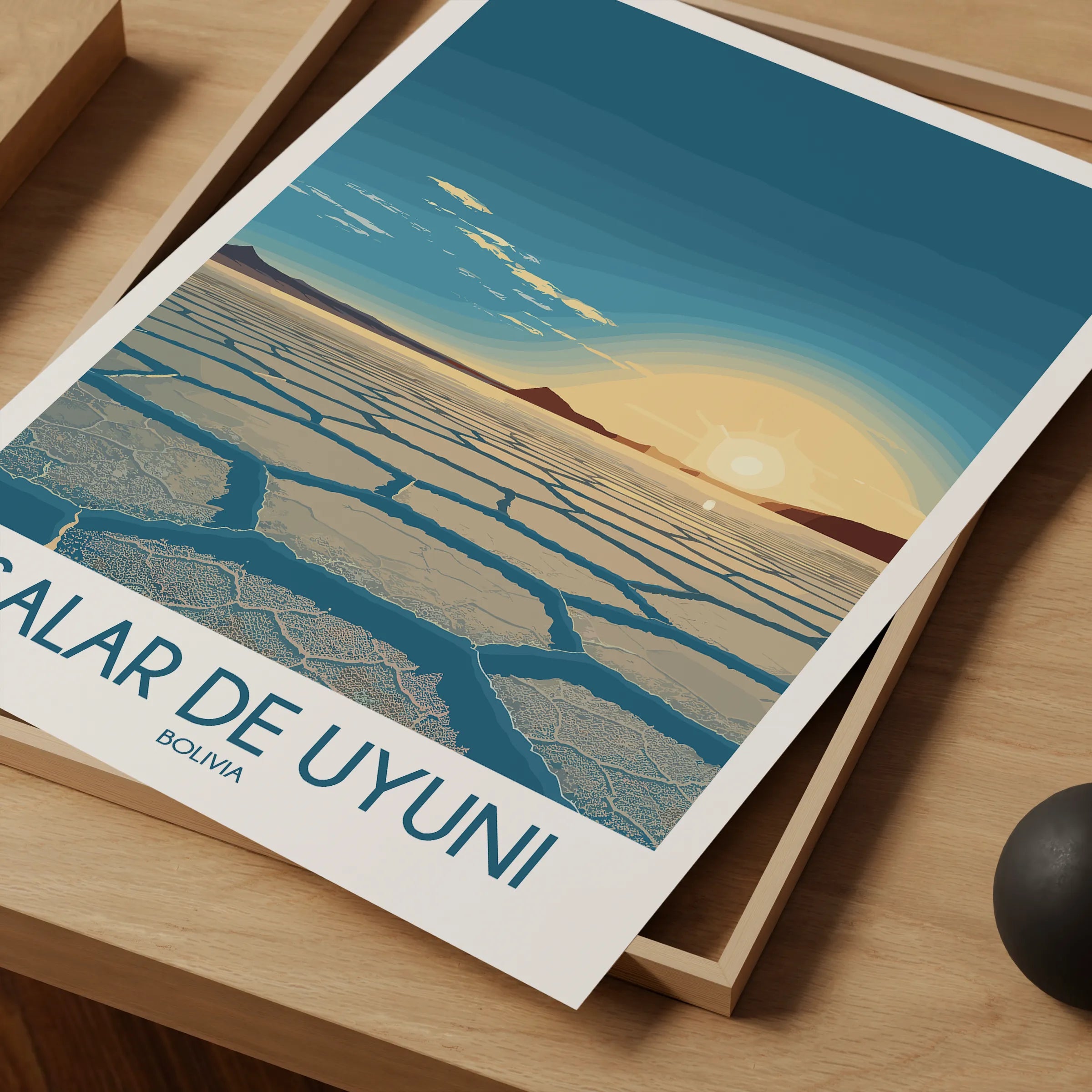 Salar De Uyuni Home Office Decor