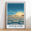 Salar De Uyuni Scenic Landscape Art
