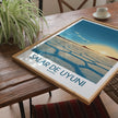 Salar De Uyuni Vintage Style Print