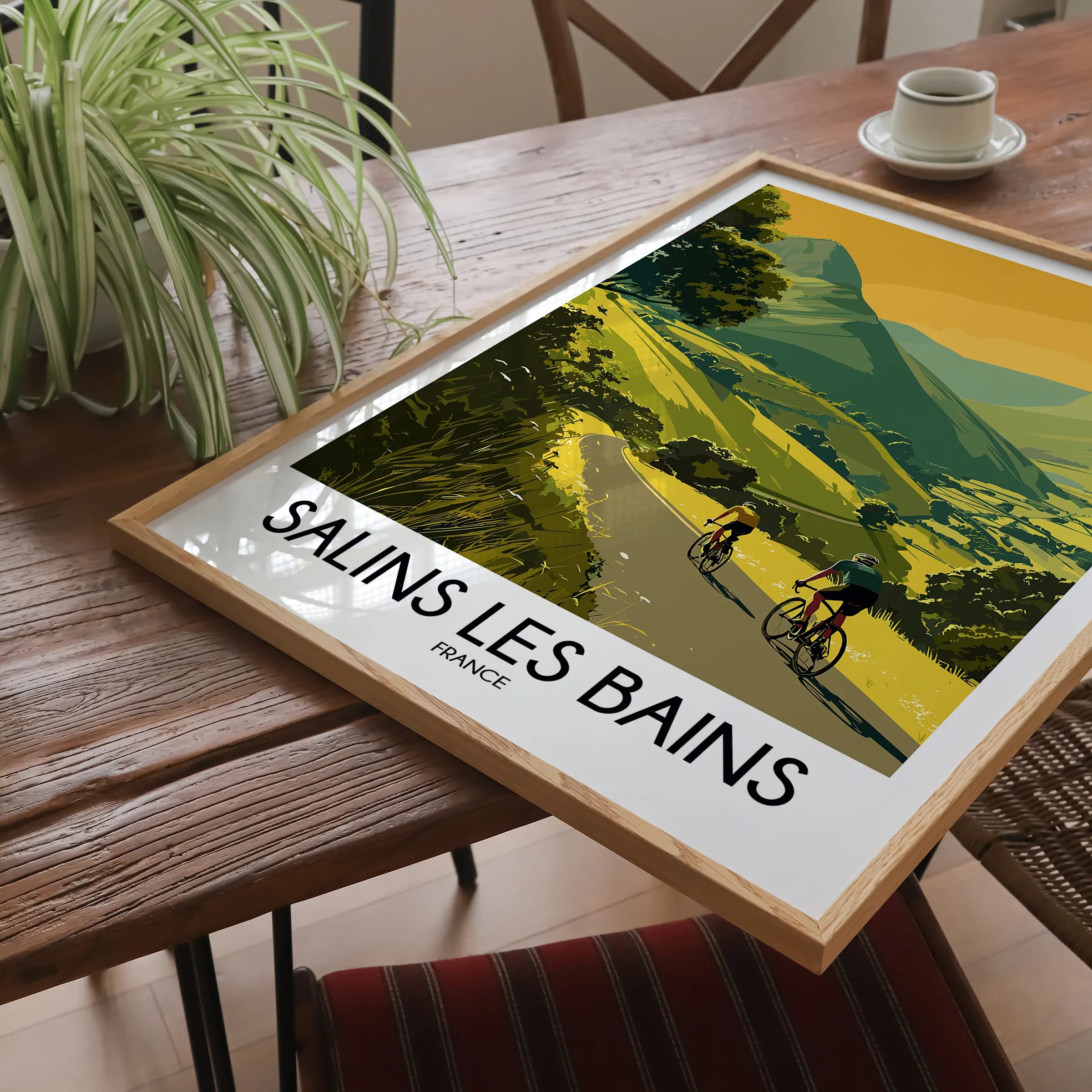 Salins Les Bains Gallery Quality Print