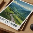 Salins Les Bains Minimalist Wall Art
