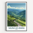 Salins Les Bains Scenic Landscape Art
