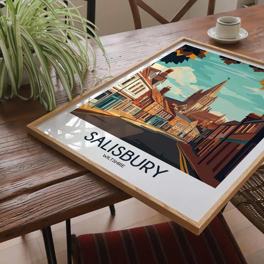 Salisbury Destination Art Gift