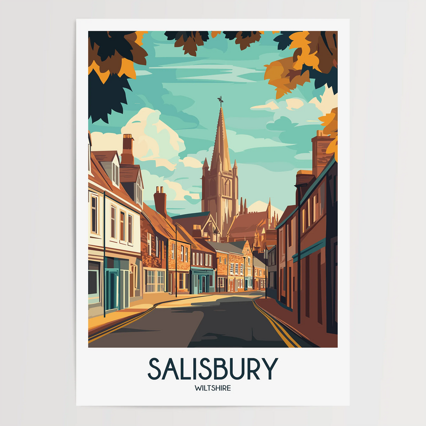 Salisbury Scenic Landscape Art