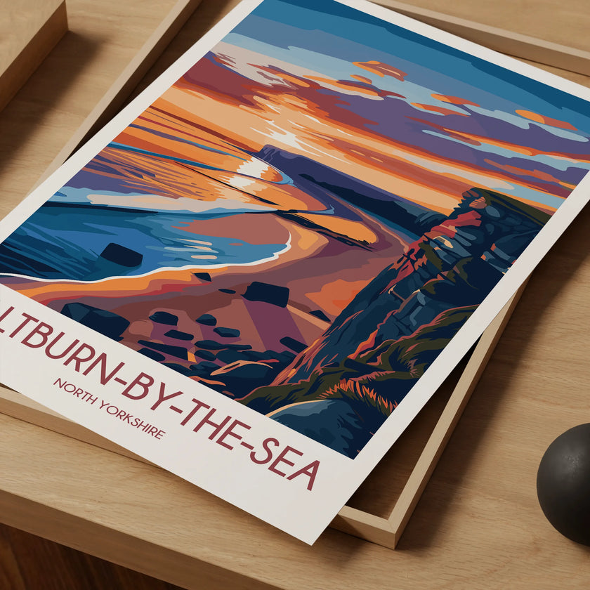 Saltburn-By-The-Sea Destination Art Gift