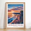 Saltburn-By-The-Sea Minimalist Wall Art