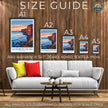 Saltburn-By-The-Sea Minimalist Wall Art