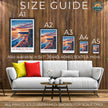 Saltburn-By-The-Sea Vintage Style Print